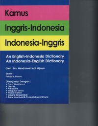 Image of Kamus bahasa Inggris : Inggris - Indoneisa -Indonesia- Inggris